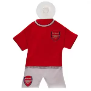 Image of Arsenal FC Mini Kit (One Size) (Red/White)