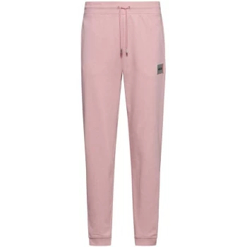 Image of Hugo Boss Holographic Logo Sweatpants Pink Size L Women