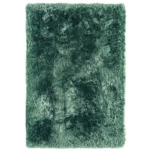 Image of Asiatic Plush Shaggy Rug - 70 x 140cm - Petrol
