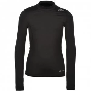 Image of adidas Boys Training Long Sleeve T-Shirt - Black