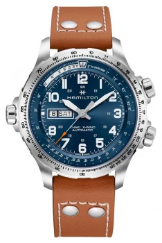 Image of Hamilton Mens Khaki Aviation X-Wind Automatic Day Watch