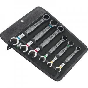 Image of Wera 05020022001 Joker Ratcheting crowfoot wrench set 6 Piece
