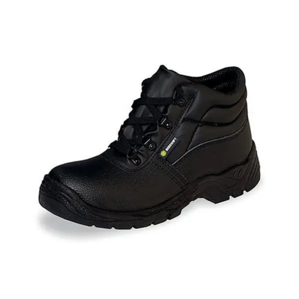 Image of Beeswift Beeswift Chukka Steel Toe Cap 4-D Ring Safety Boots 1 Pair Black 13 CF57BL13
