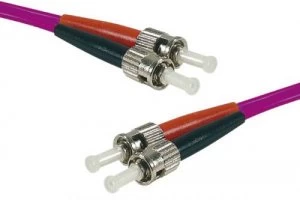 Image of 5m Fibre OM3 50 125 STST Purple Cable