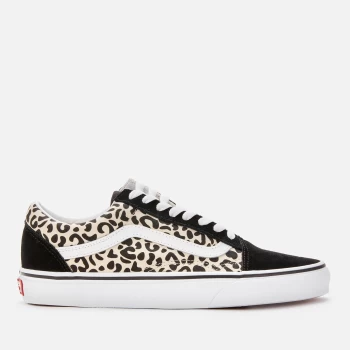 Image of Vans Womens Safari Multi Old Skool Trainers - Mix/True White - UK 5