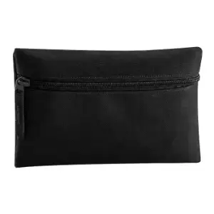 Image of Quadra Classic Zip Up Pencil Case (One Size) (Black)