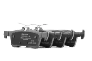 Image of Bosch Brake pad set PEUGEOT 0 986 494 811 1611331480,1611331480