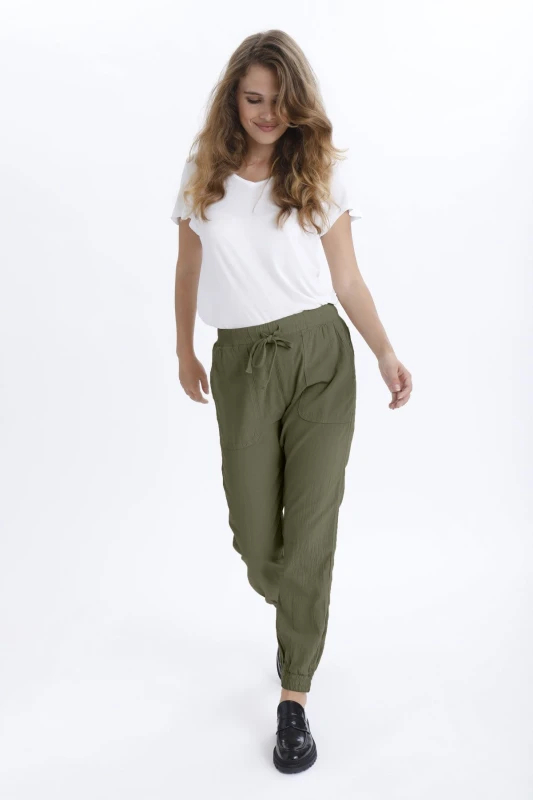 Image of Kaffe Womens joggers KAFFE Naya Vert Female 38