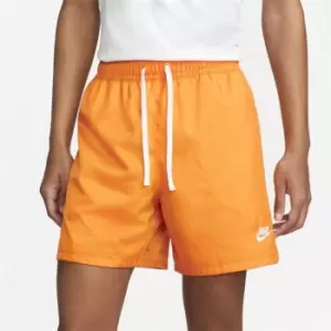 Image of Nike Sportswear Sport Essentials Mens Woven Lined Flow Shorts - Orange