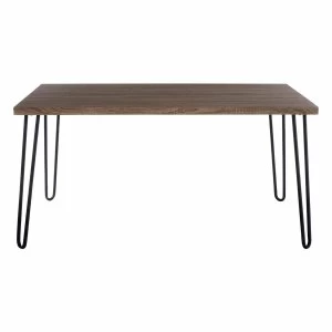 Image of Interiors by PH Dining Table with Hairpin Legs, Wood