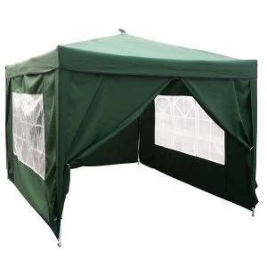 Image of Charles Bentley Premium Pop Up Gazebo - Green