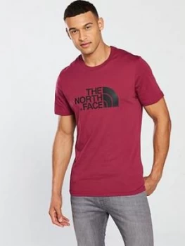 Image of The North Face Ss Easy T shirt Red Size L Men
