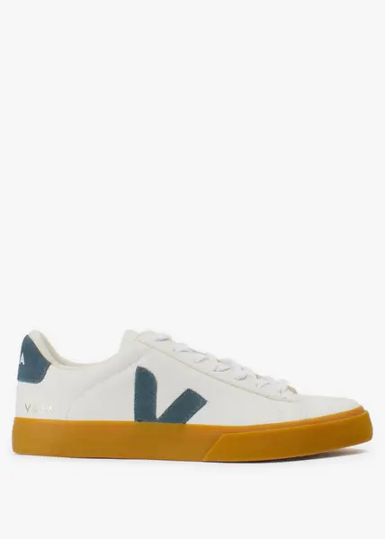 Image of Veja Mens Campo Trainers In White