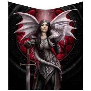 Image of Valour (Anne Stokes) Throw