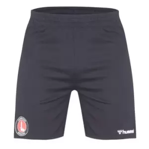 Image of Hummel Charlton Athletic Shorts Mens - Black