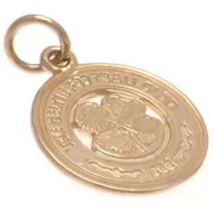Image of Celtic FC Crest Pendant (One Size) (Gold)