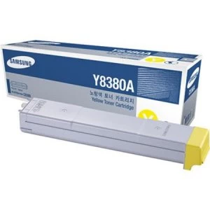 Image of Samsung CLX-Y8380A Yellow Laser Toner Ink Cartridge