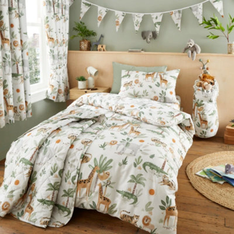 Image of Happy Linen Company Jungle Safari Bedding Set