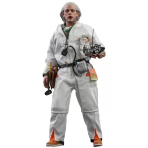 Image of Hot Toys Back to the Future Movie Masterpiece Action Figure 1/6 Doc Brown 30cm