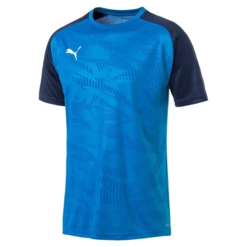 Image of Puma Graphic T Shirt Mens - Blue