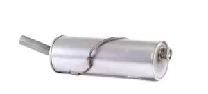 Image of WALKER Rear silencer 23164 End silencer,Rear exhaust silencer PEUGEOT,206 Schragheck (2A/C),206 CC (2D),206 SW (2E/K),206 Stufenheck,206 Kastenwagen