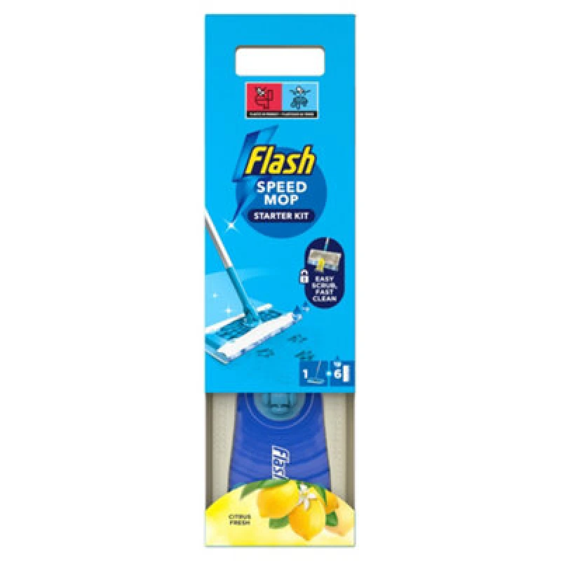 Image of Flash Speedmop 7 Piece Starter Mop Kit