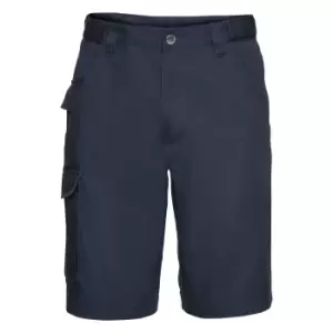 Image of Russell Workwear Twill Shorts (30W) (French Navy)