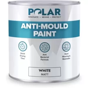 Image of Polar Specialist Coatings Polar Anti-Mould Paint White 1 Litre