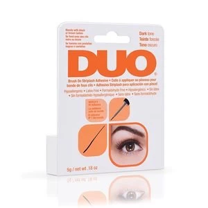 Image of Duo Brush on Eyelash Adhesive Black 5g Dark Tone