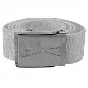 Image of Slazenger Web Belt - White