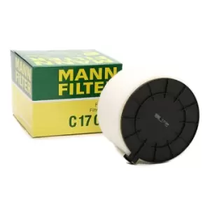 Image of MANN-FILTER Air filter AUDI C 17 009 Engine air filter,Engine filter