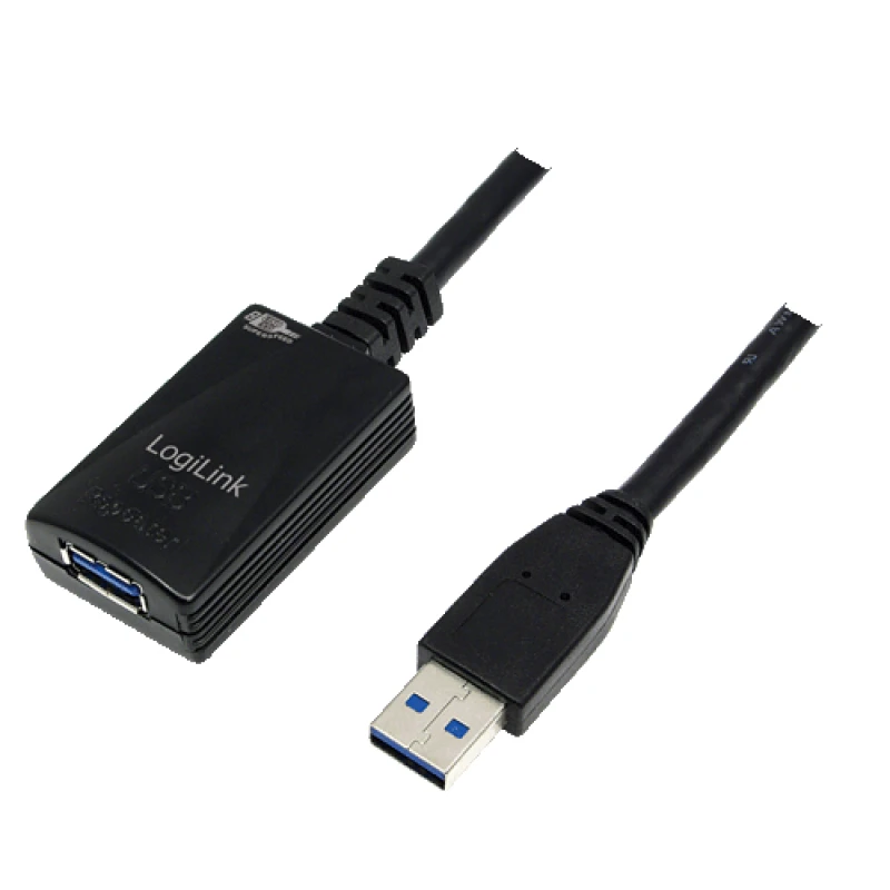 Image of LogiLink 5.0m USB 3.0 M/F USB cable USB 3.2 Gen 1 (3.1 Gen 1) 5m USB