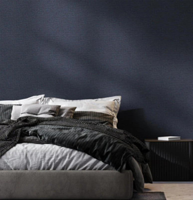 Image of Boutique Boutique Breeze Texture Metallic Shimmer Wallpaper in Blue Size: 10000mm_x_520mm Blue 10000mm_x_520mm Unisex 5011583658972