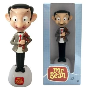 Image of Mr Bean with Teddy Solar Pal
