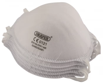 Image of Draper FFP1 NR Moulded Masks (pack of five) 82480