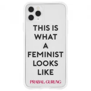 Image of iPhone 11 Pro Max Feminist Clear Case