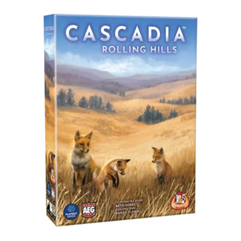 Image of Asmodee Cascadia: Rolling Hills - Brand New And Sealed