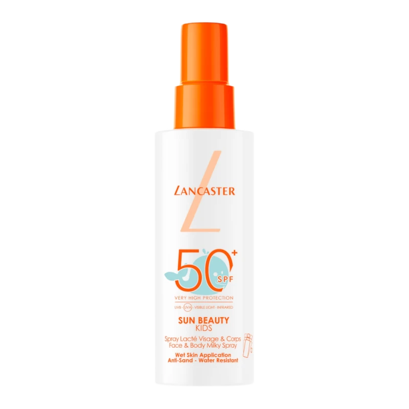 Image of Lancaster Sun Beauty Kids Face & Body Milky Spray SPF50+ 150ml