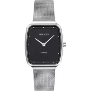 Image of Ladies Obaku Tern Lille Onyx Watch
