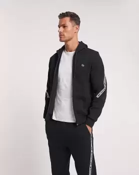 Image of Lacoste Logo Tape Active Zip Sweat