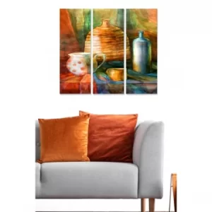 Image of MDF708998569 Multicolor Decorative MDF Painting (3 Pieces)