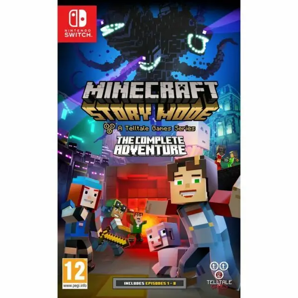 Image of Minecraft Story Mode The Complete Adventure Nintendo Switch Game