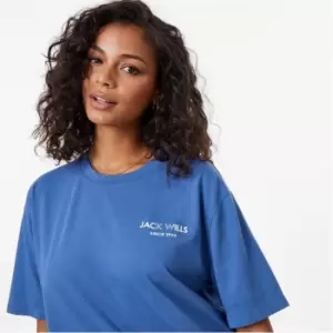 Image of Jack Wills Graphic Boy Fit T-Shirt - Blue