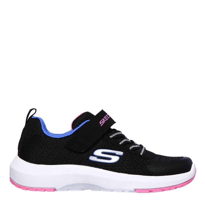 Image of Skechers Dyna Tread Childrens Trainers Black/Pink male C10 (27.5)