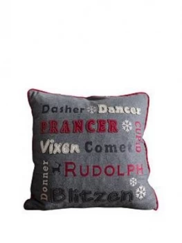 Image of Gallery Rudolph & Friends Cushion 450X450Mm