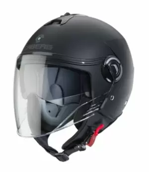 Image of Caberg Riviera V4 Motorcycle Helmet Matt Black