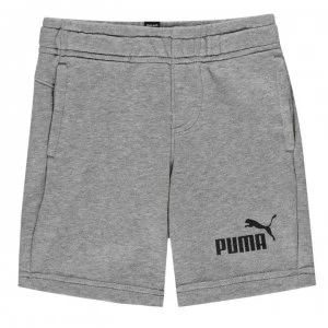 Image of Puma No1 Fleece Shorts Infant Boys - Grey