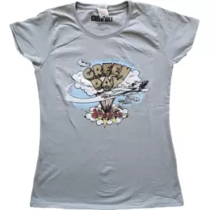 Image of Green Day - Vintage Dookie Ladies XX-Large T-Shirt - Grey