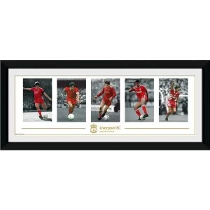 Image of Liverpool Legends Framed Photographic Print 33x95cm