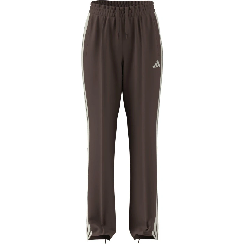 Image of adidas Stadium 3-Stripes Track Pant Womens Earth Strata female S (8-10)
